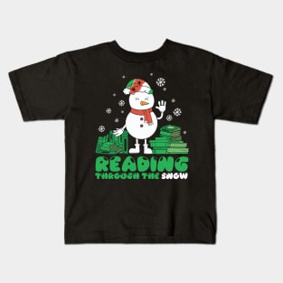 Reading through the Snow Kids T-Shirt